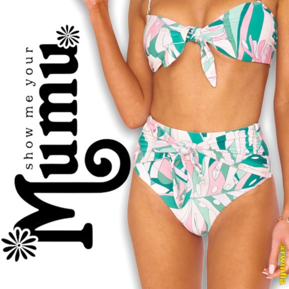 Show Me Your Mumu Bikini in Flamingo Palms
